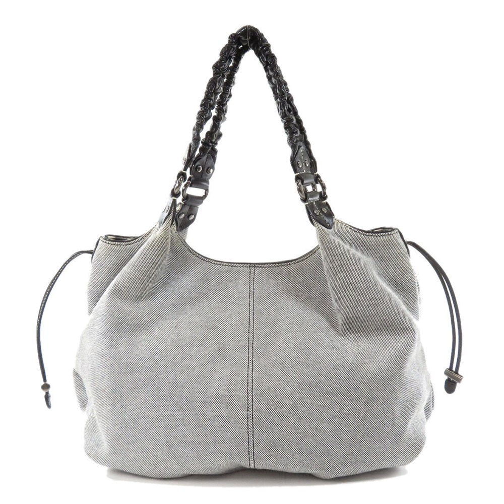 Burberry Canvas Tote Blue Label Bag Blue